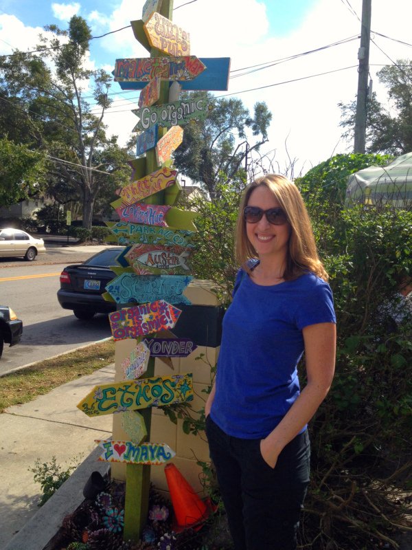 dandelion signpost