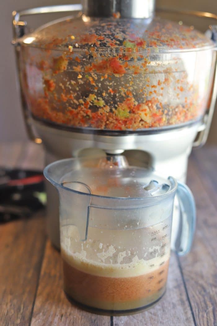 Cucumber, bell pepper & tomato juice Cadry's Kitchen