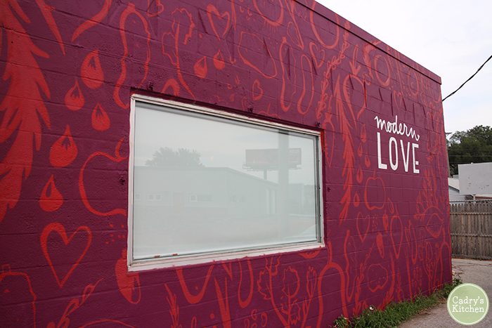 Exterior Modern Love in Omaha, Nebraska.