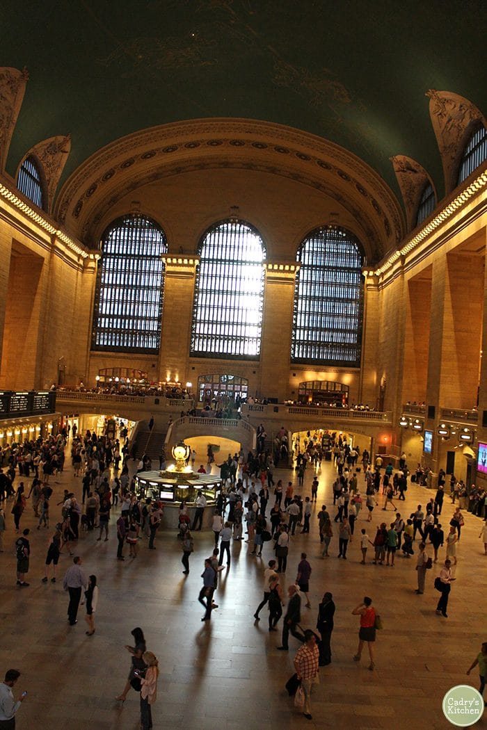 Interior Grand Central Station.