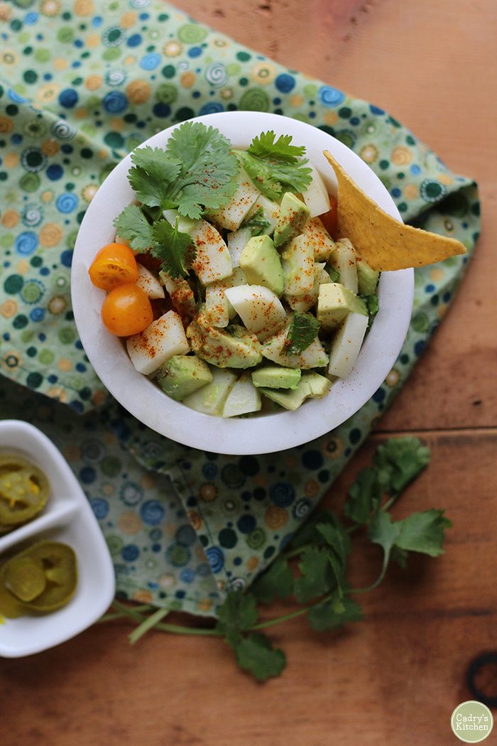 Vegan ceviche with hearts of palm Cadry's Kitchen
