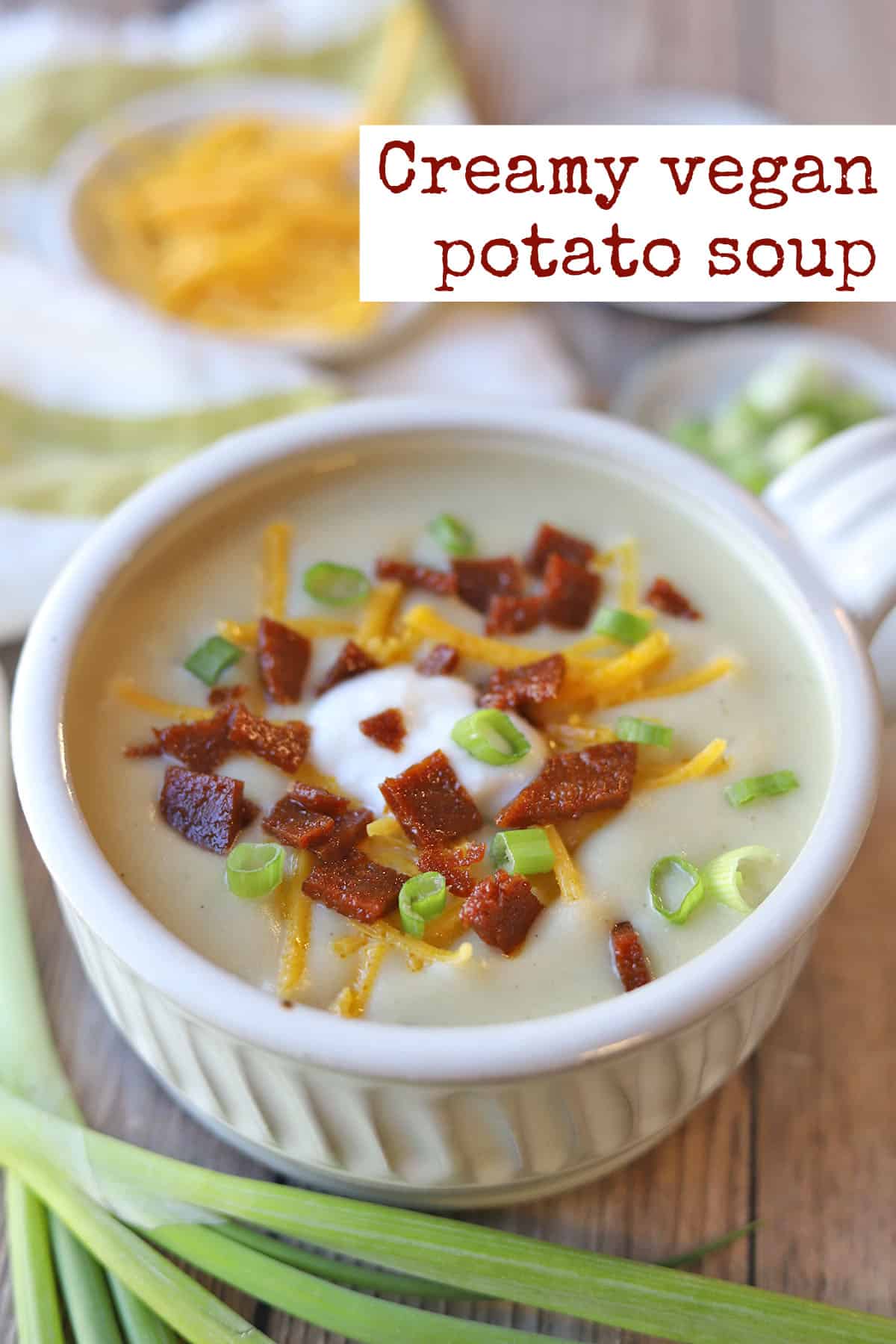 Creamy Vegan Potato Soup (dairy Free)