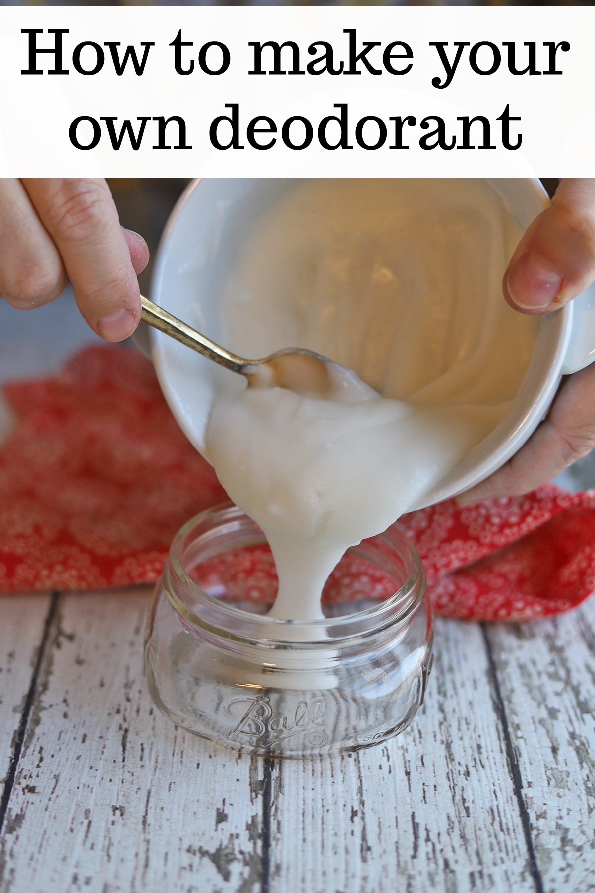 DIY Coconut oil deodorant with just 3 ingredients Cadry's Kitchen