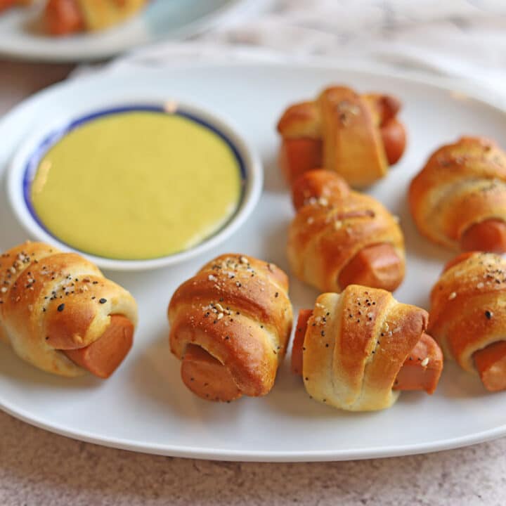 Vegan pigs in a blanket (air fryer or baked) Cadry's Kitchen