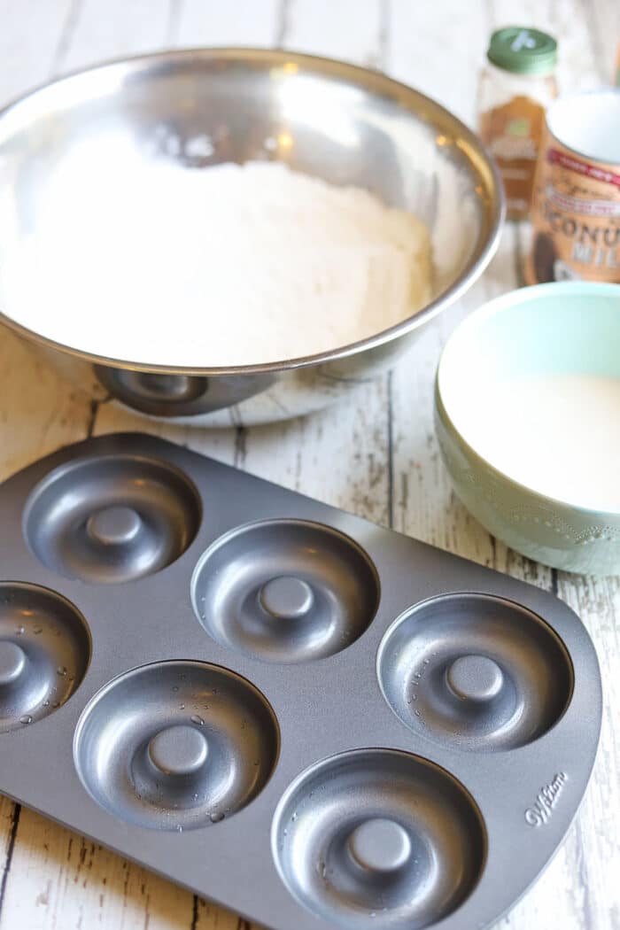 Baked Vegan Cinnamon Donuts Cadrys Kitchen 