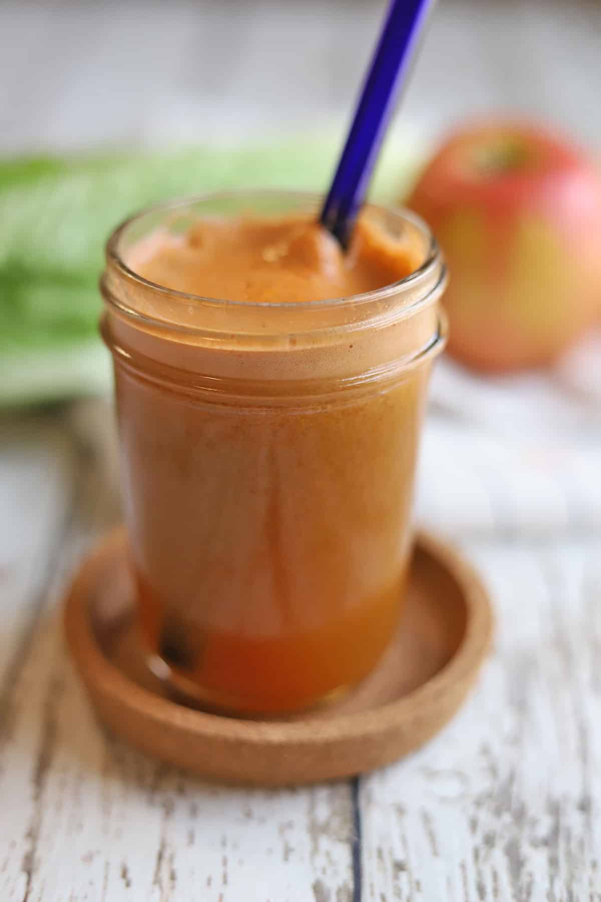 Carrot apple juice with cucumber & celery - Cadry's Kitchen