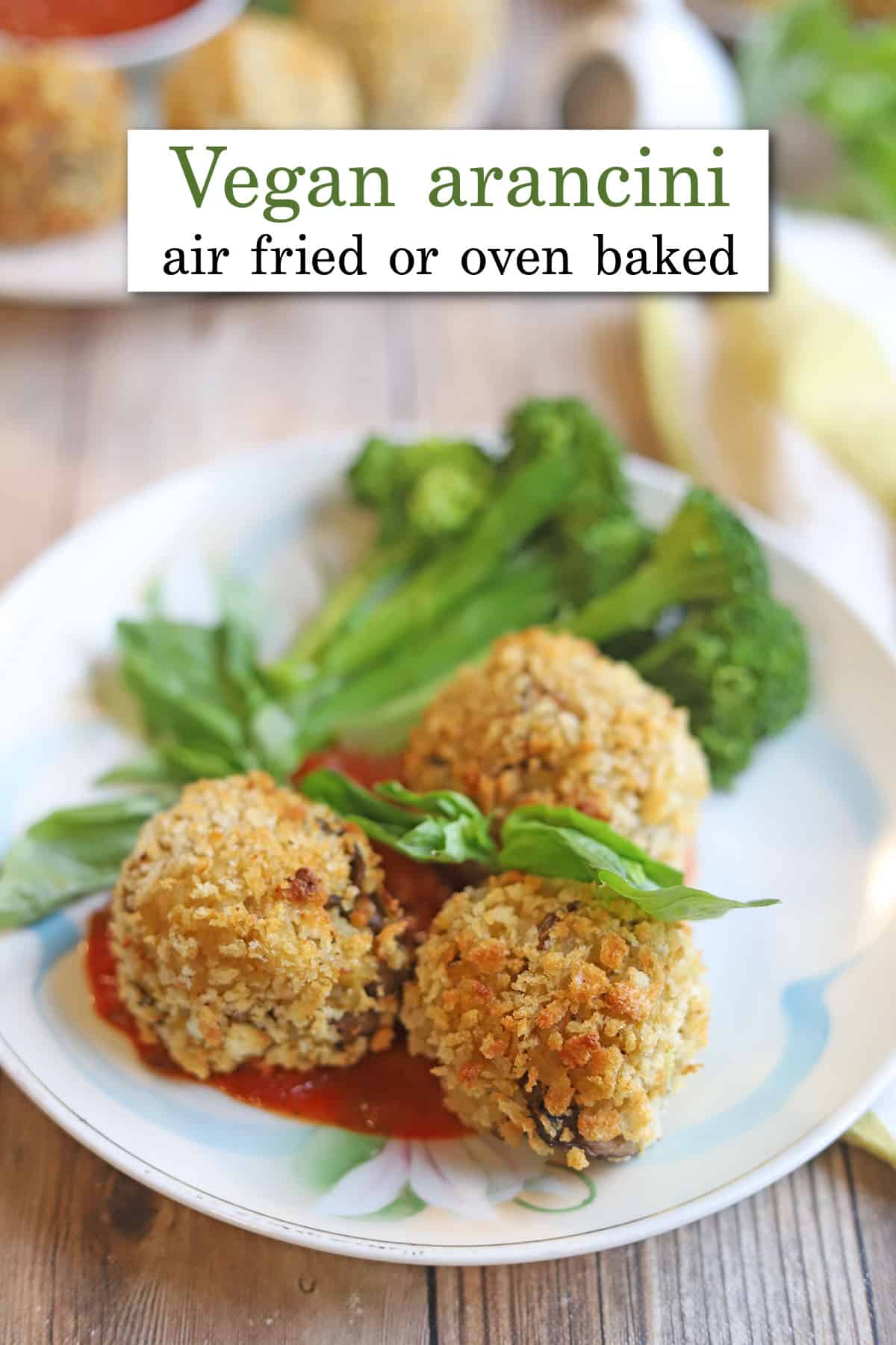Vegan Arancini (air Fryer Or Oven Baked)