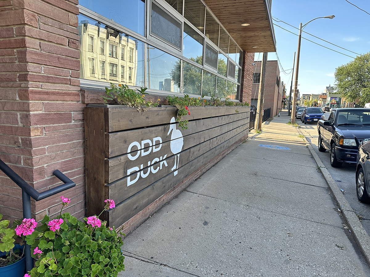 Exterior Odd Duck in Milwaukee, Wisconsin.