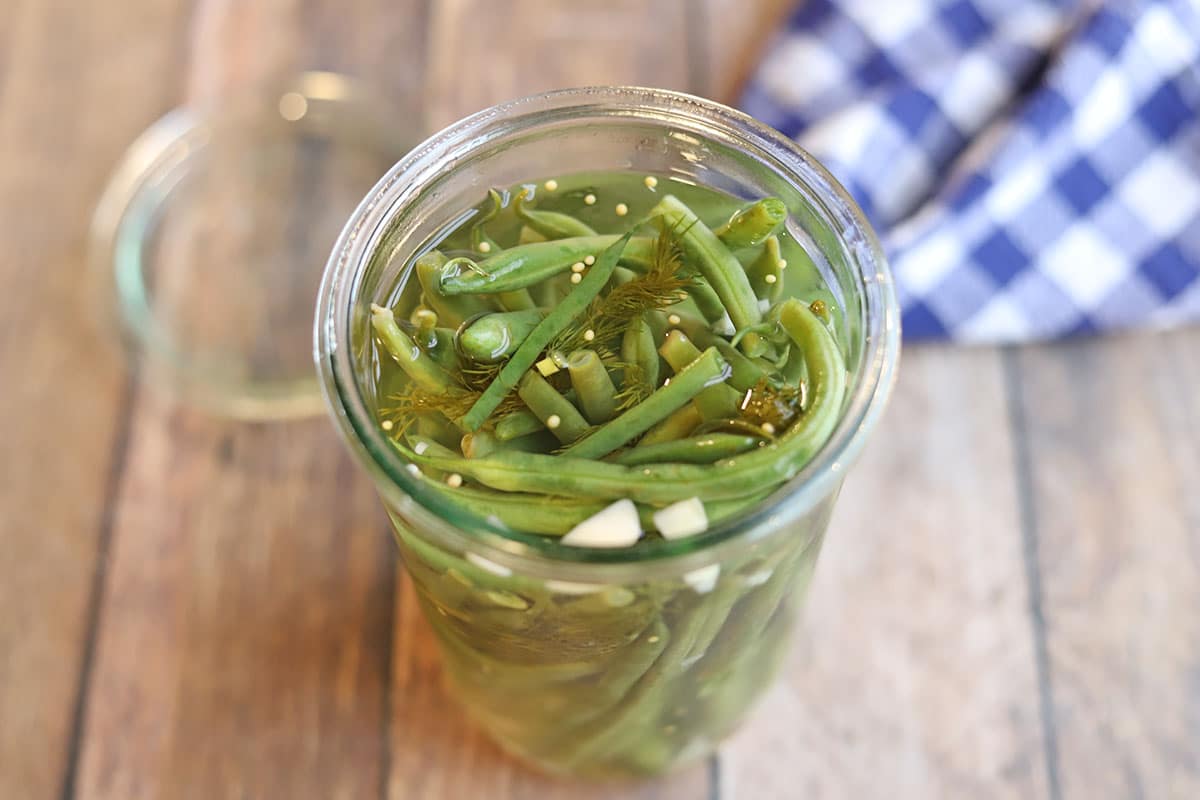 Dilly beans: Quick pickled green beans Dilly beans: Quick pickled green beans