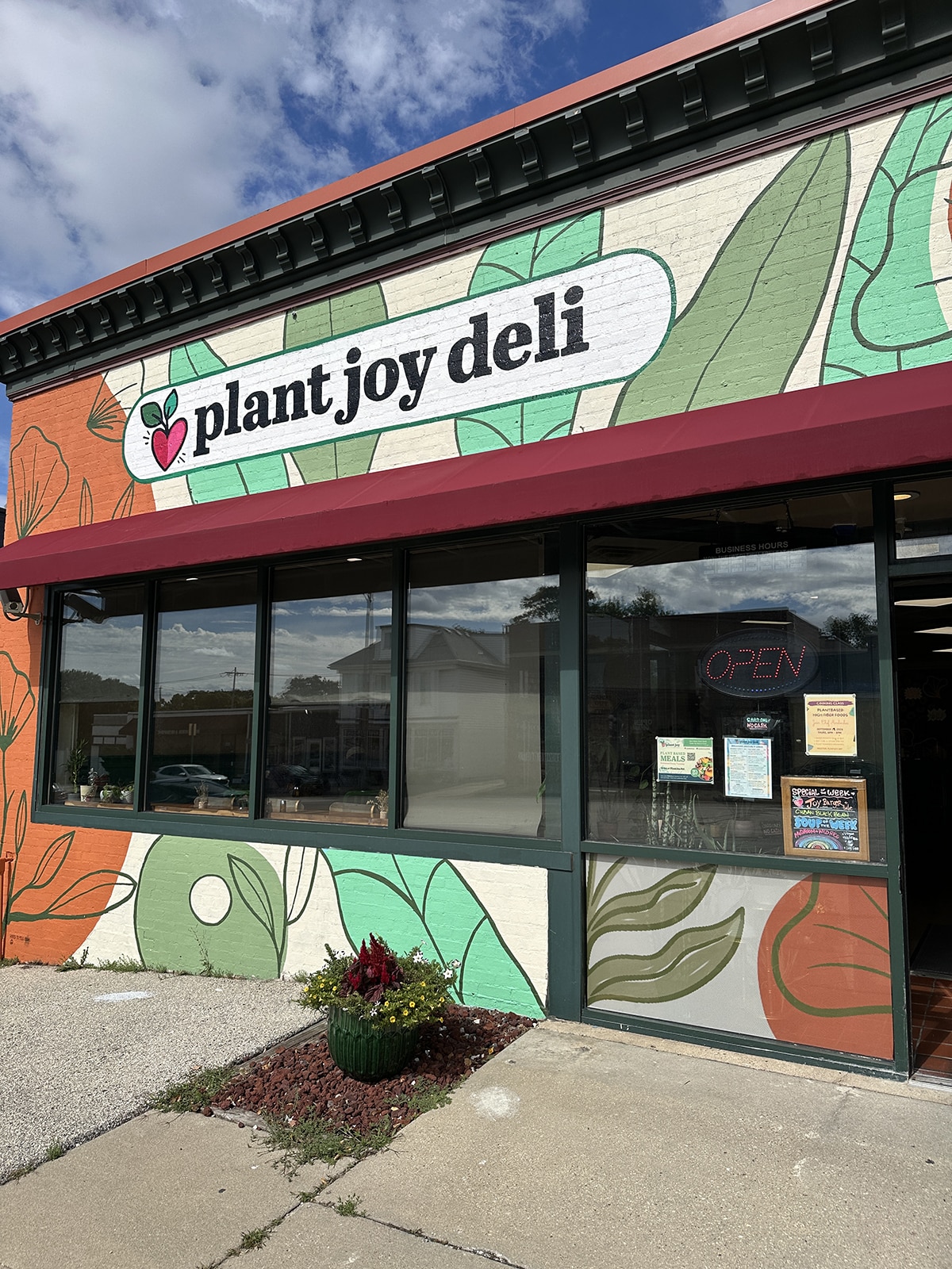 Exterior Plant Joy Deli in Wauwatosa, Wisconsin.